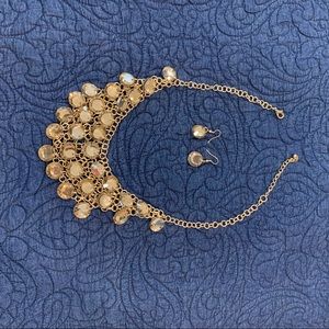 Necklace & earrings